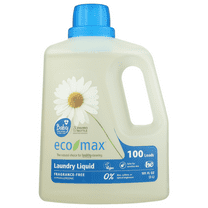 Eco Max Laundry Liquid Fragrance Free 101 fl oz Pack of 4