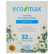 Eco Max Laundry Sheets Fragrance Free 32 Ct 32 Pc Pack of 12