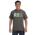 thumbnail image 1 of Eco Message Green Living Thoughtful Earth Vibe Graphic Comfort Color T-Shirt, Unisex, up to size 4XL, 1 of 4