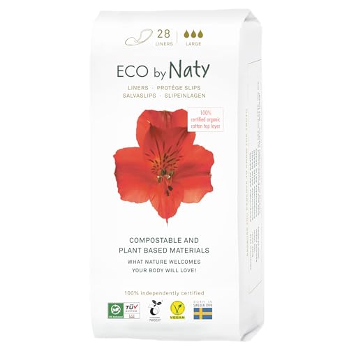 Eco by Naty Panty Liners for Women â€“ Liners for Daily use, Eco