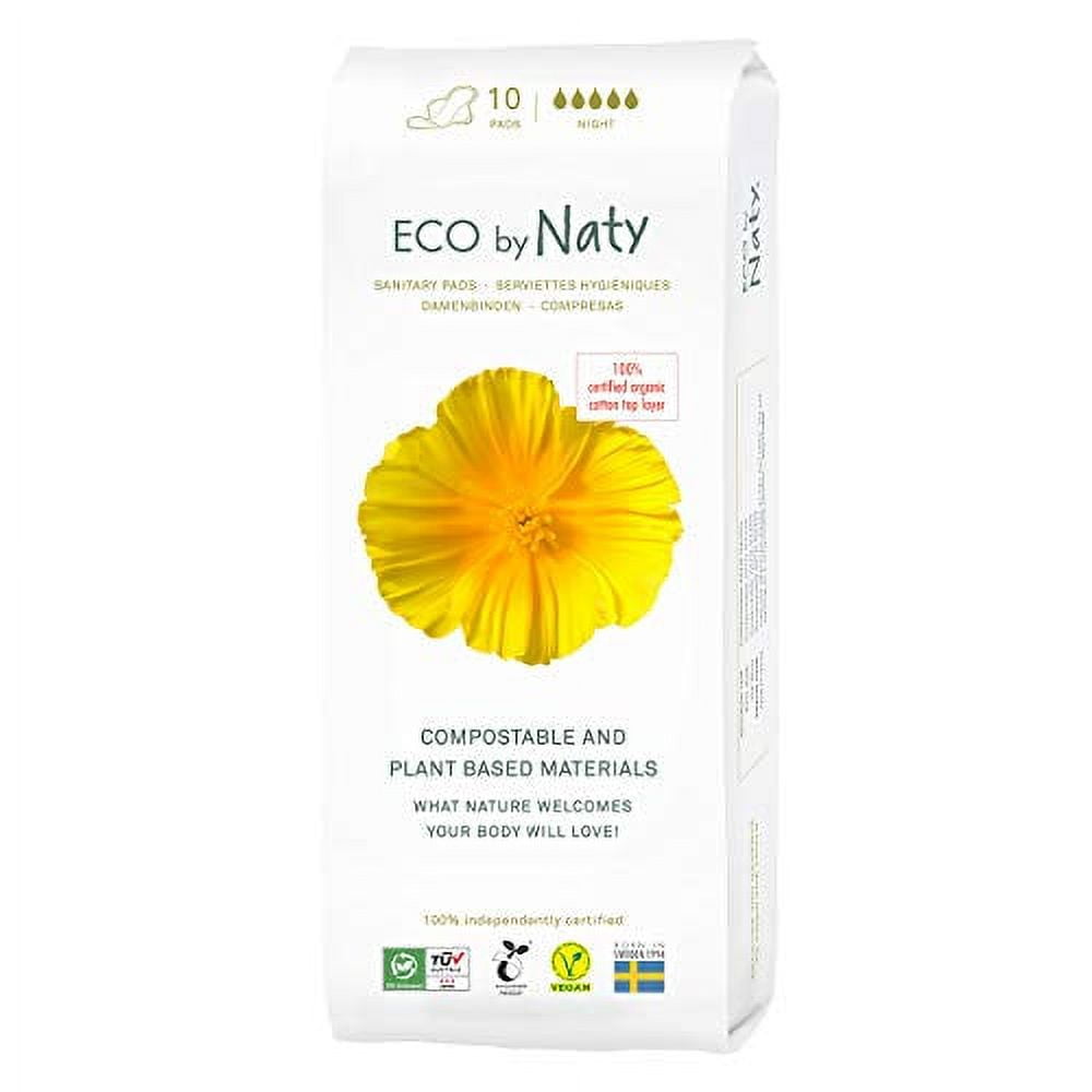 Eco by Naty Sanitary Pads â€“ Plantbased and Absorbent Sanitary Pads