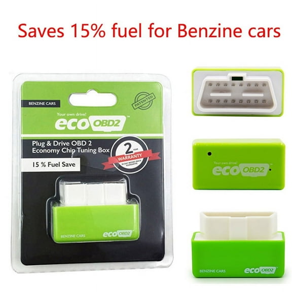 Eco OBD-2 Universal Economy Eenrgy Saver Tuning Box Chip for Petrol Gas,US Stock,C14