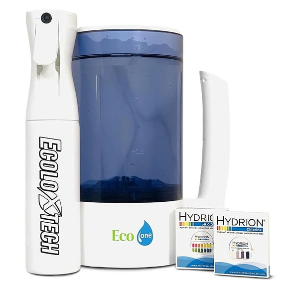 Eco One Natural cleaner and sanitizer system (Ultra Fine Mister, pH Test Paper & Chlorine Test Paper)