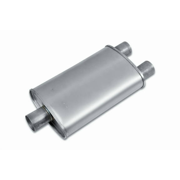 Eco PLUS Center/Dual Turbo Style Muffler