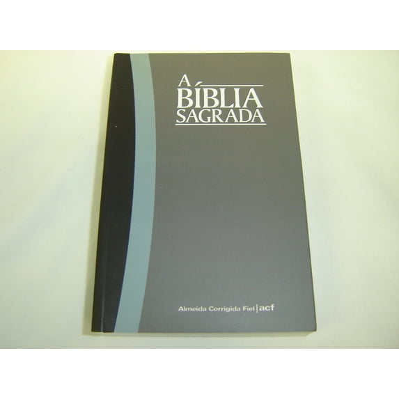 Eco Portuguese Bible Almeida Revised / Brazilian Portuguese: A Biblia Sagrada / Capa Eco