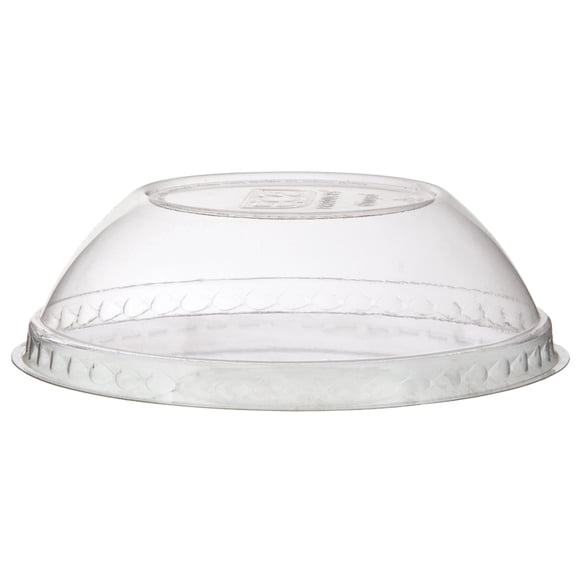 Eco-Products Clear Compostable Dome Lid for Disposable Soup Bowl Container, Dome Lid for 12-32 oz, Case of 1000