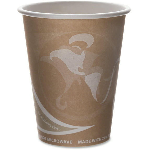 Eco-Products, ECOEPBRHC8EWPK, Recycled Hot Cups, 50 / Pack, Multi, 8 fl oz
