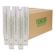 Eco-Products, ECOEPCC16GSPK, GreenStripe Cold Cups, 50 / Pack, Clear,Green