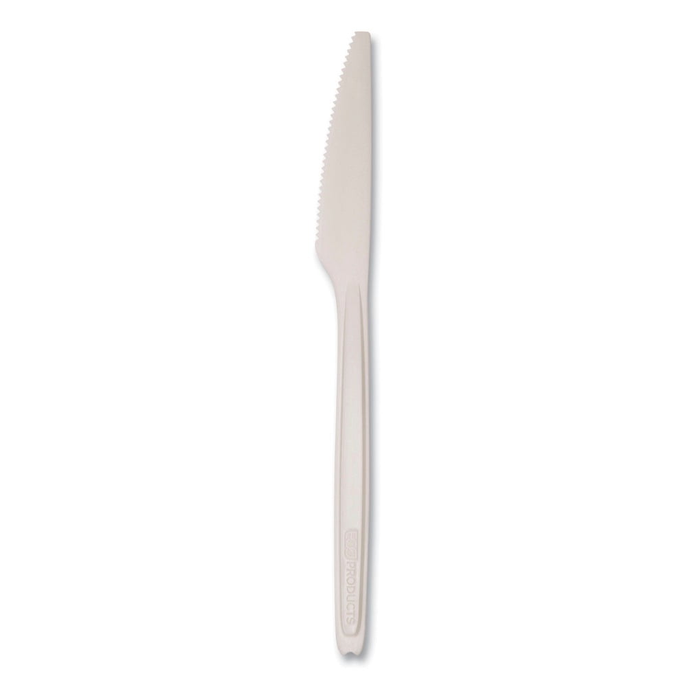 ECO PRODUCTS 100% Recycled Plastic Knives – 6-Inch, Black, Pack Of 50 (Case Of 20 Packs) - View #3