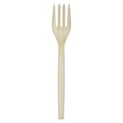 Eco-Products EP-S002 Plant Starch Fork - 7" (50/Pack)