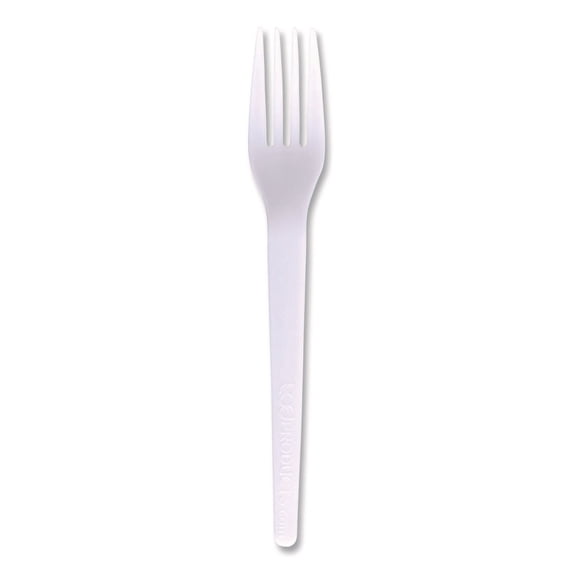 Individually Wrapped Forks Eco-Products EP-S017-W Individually Wrapped Plantware CPLA Cutlery Fork ...
