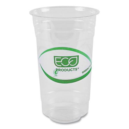 Eco-Products GreenStripe Renewable & Compostable Cold Cups - 24oz. 50/PK 20 PK/CT EPCC24GS