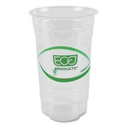 Eco-Products GreenStripe Renewable & Compostable Cold Cups - 24oz. 50/PK 20 PK/CT EPCC24GS