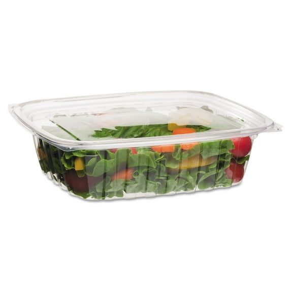 Eco-Products Renewable & Compostable Rectangular Deli Containers - 48oz. 50/Pk 4 Pk/Ct EPRC48