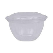 Eco-Products EP-SB18 5.5 in. x 2.3 in. 18 oz. Renewable and Compostable Plastic Containers - Clear 150/Carton
