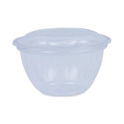 Eco-Products EP-SB18 5.5 in. x 2.3 in. 18 oz. Renewable and Compostable Plastic Containers - Clear 150/Carton
