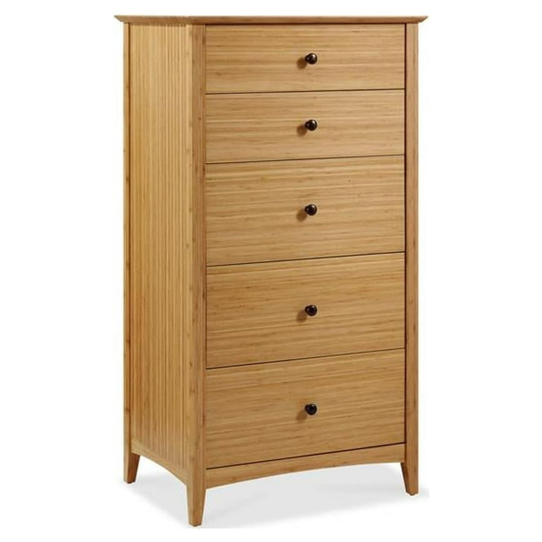 Eco Ridge by Bamax WILLOW Bamboo 1 Drawer Nightstand - Caramelized Eco Ridge by Bamax WILLOW Bamboo 1 Drawer Nightstand - Caramelized