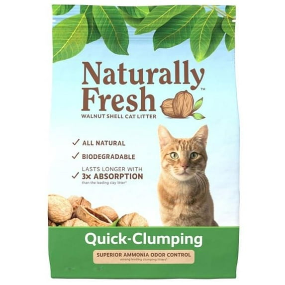 Eco-Shell LP 597102 10 lbs Naturally Fresh Quick-Clumping Litter