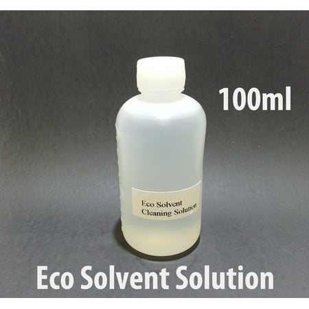 Eco Solvent Cleaning Solution 100ml For Mimaki Roland Mutoh Epson Ink Line Head Printer