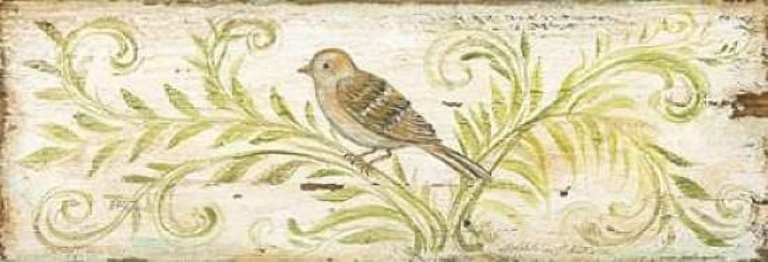 Eco Sparrow Canvas Art - Kate McRostie (12 x 36)