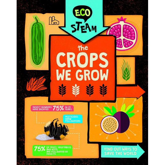 Eco Steam The Crops We Grow, (Hardcover)