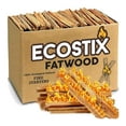 thumbnail image 1 of Eco-Stix Fatwood Fire Starter Kindling Firewood Sticks Bulk Packaged Firestarters 100% All Natural Resin Ocote 5LB, 1 of 8