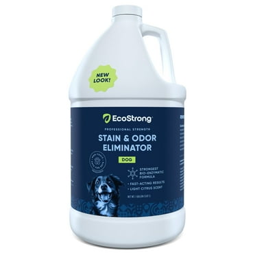 Eco Strong Enzymatic Dog Stain & Odor Remover, 1 Gallon Jug, Citrus Scent