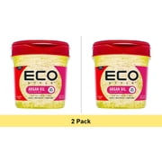 Eco Style Argan Oil Hair Styling Gel, 16 oz., Moisturizing, Unisex - 2 Pack