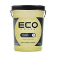 thumbnail image 1 of Eco Style Black Castor & Flaxseed Oil Hair Styling Gel, 80 oz., Nourishing, Unisex, 1 of 7