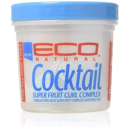 Eco Style Cocktail Super Fruit Curl Complex Hair Styling Gel, 16 oz., Nourishing, Unisex