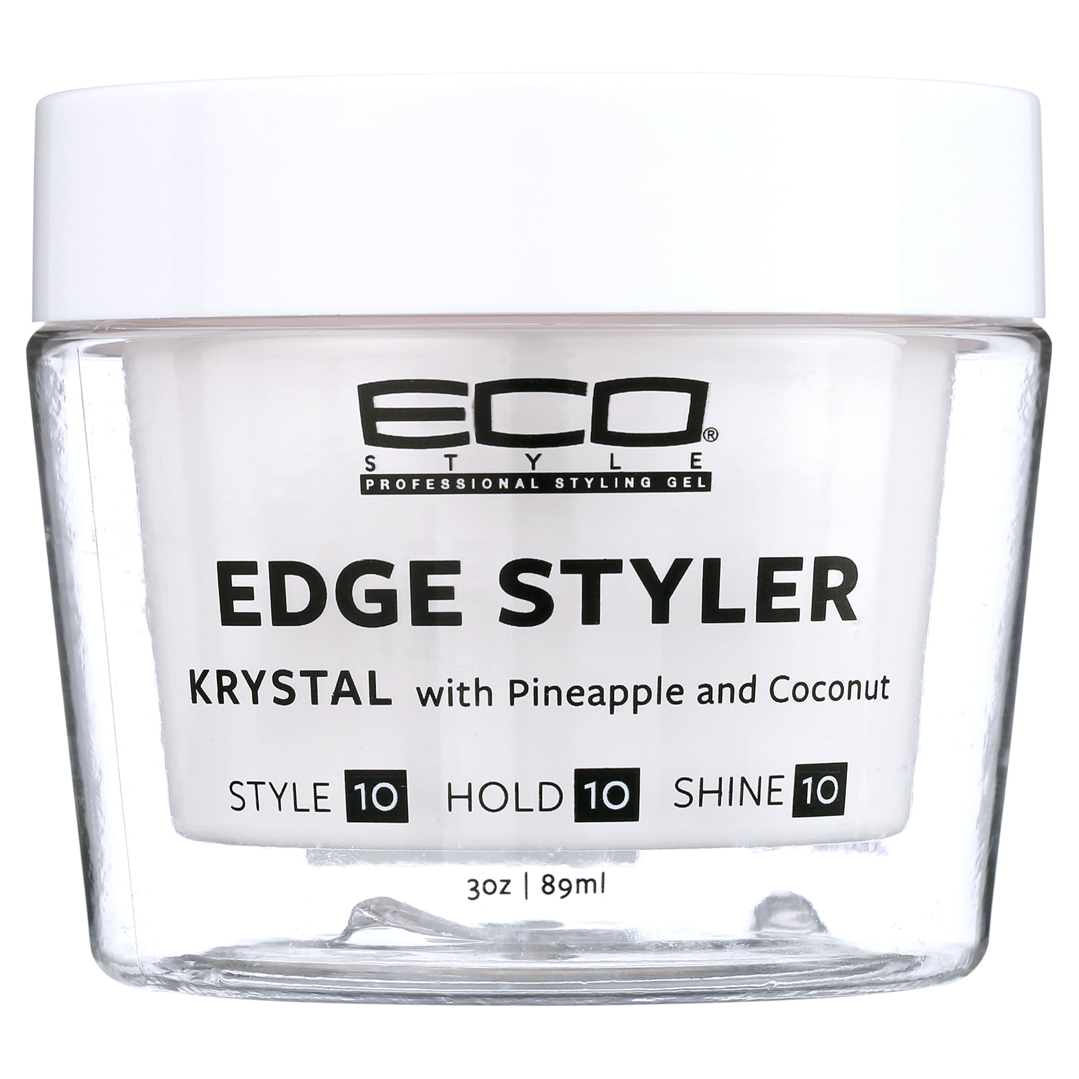 Eco Style Edge Styler Krystal Gel with Pineapple and Coconut 8 oz