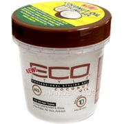 جل تصفيف ECO Styler Professional ، زيت جوز الهند ، Max Hold 8 oz