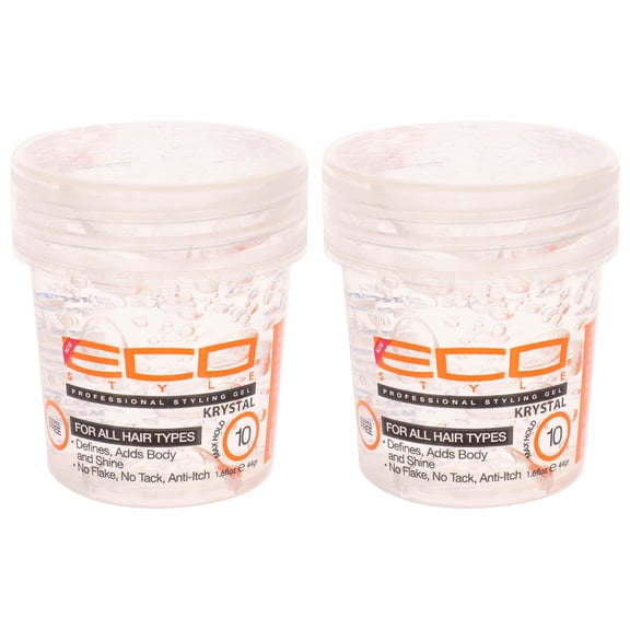 Eco Style Gel - Krystal by Ecoco for Unisex - 1.6 oz Gel - Pack of 2