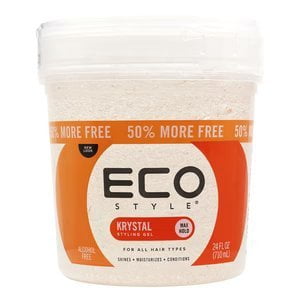 Eco Style Krystal Styling Gel, Bonus Size 8 + 4 Free, Clear, 12 oz (2 Pack)