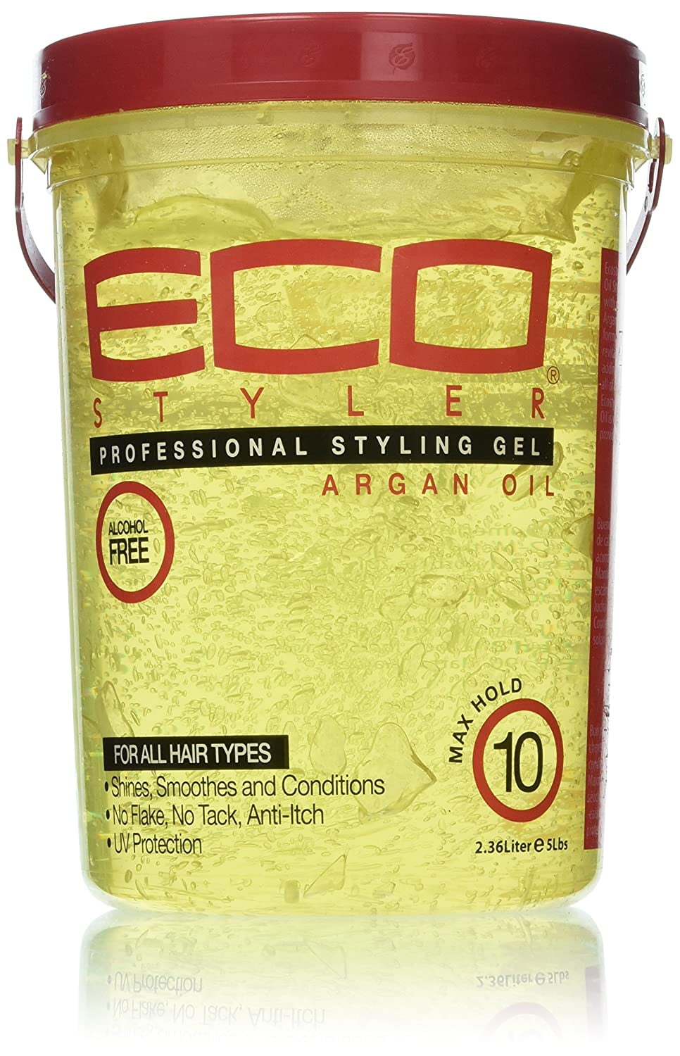 Eco Style Professional Styling Gel, Argan Oil, 80 oz