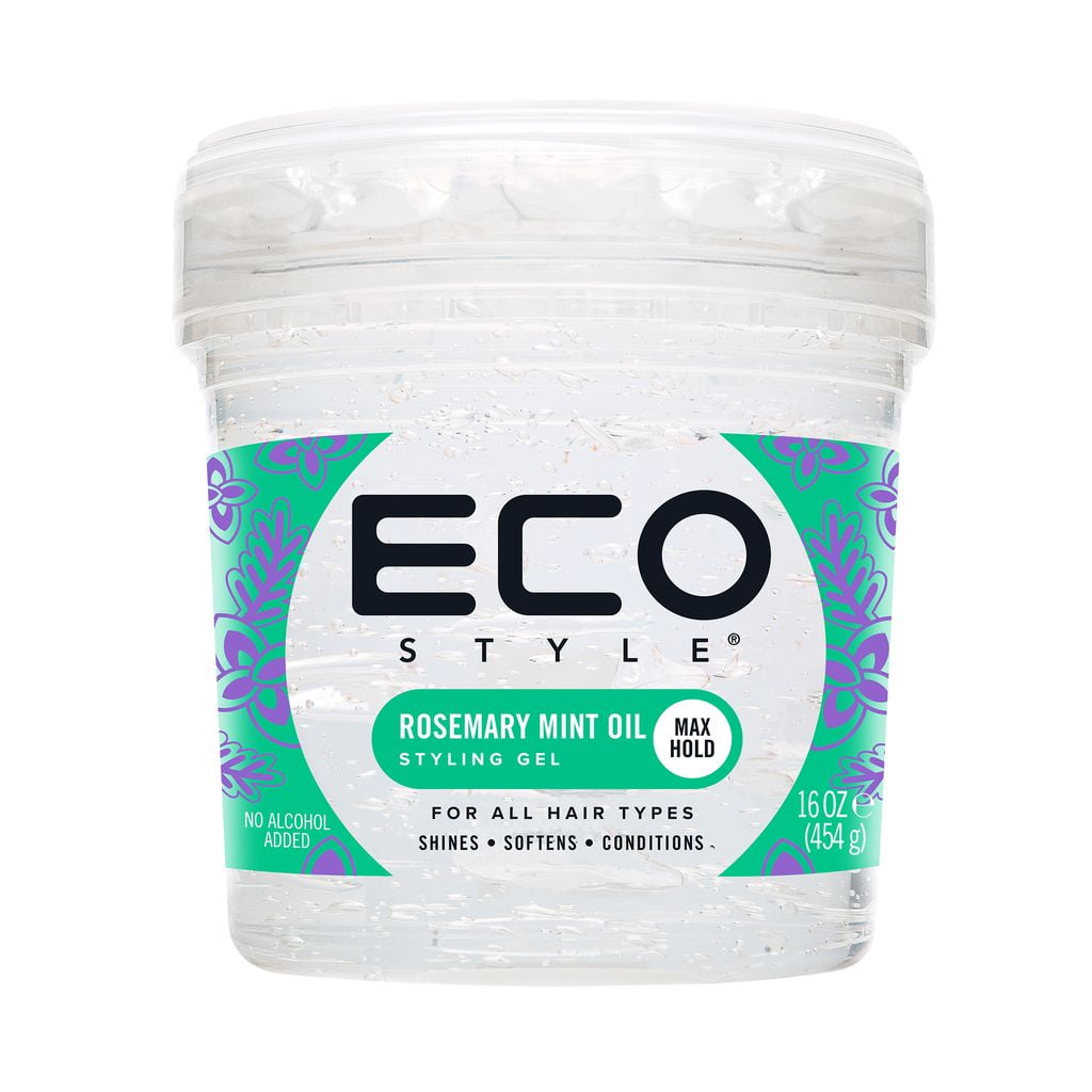 Eco Style Rosemary Mint Oil Gel16oz, Softens, Shine Enhancing