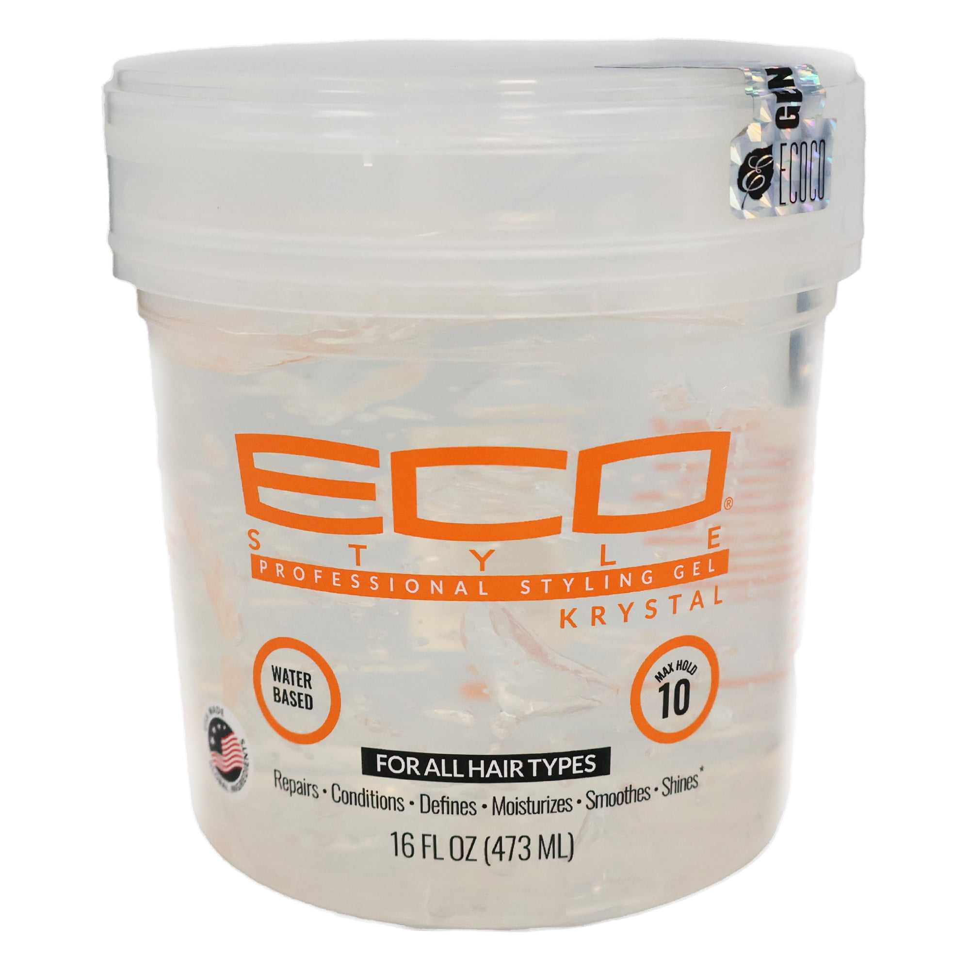Eco Styler Krystal Styling Gel, 16 Oz, Pack of 2