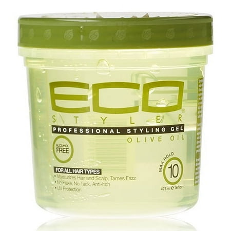 Eco Styler Olive Oil Styling Gel, For All Hair Types - 16 Oz, 2 Pack