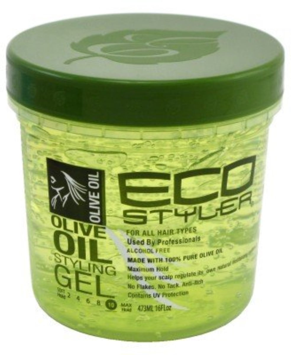 Eco Styler Olive Oil Styling Gel for All Hair Types - 16 Oz, Pack