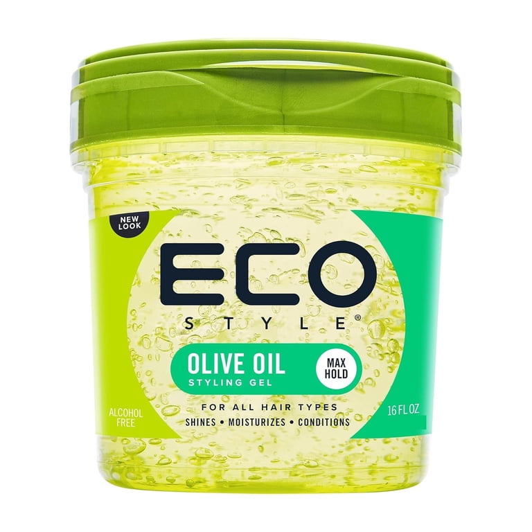 Eco Styler Olive Oil Styling Gel, Moisturizes, No Flake, UV