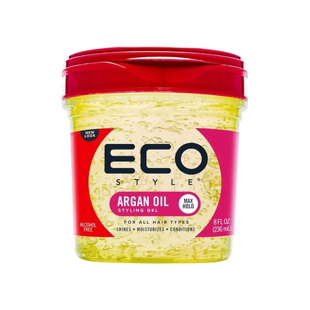 Eco Styler Professional Moroccan Argan Oil Styling Gel For All Hair types, 8 oz