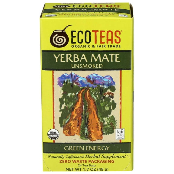 Eco Teas Organic Yerba Mate Tea -- 6 per case.