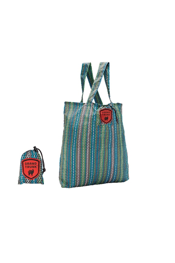 Eco Tote Bag – Reusable Packable Shopping & Travel Tote, Lightweight Ripstop Fabric Made from Recycled Materials