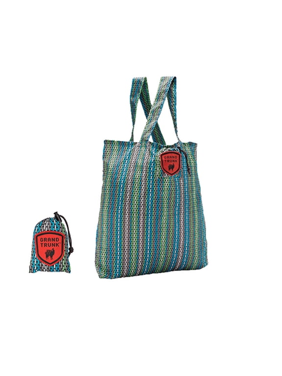 Eco Tote Bag – Reusable Packable Shopping & Travel Tote, Lightweight Ripstop Fabric Made from Recycled Materials