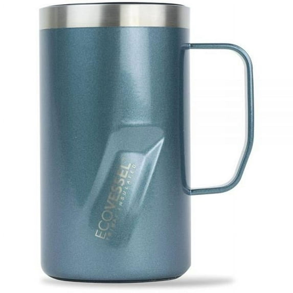 Eco Vessel 734827 16 oz Transit Trimax Mug, Blue