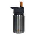 thumbnail image 1 of Eco Vessel Scout Kids Stainless Steel Water Bottle with Flip Straw (13-Ounce) (Silver Express), 1 of 1