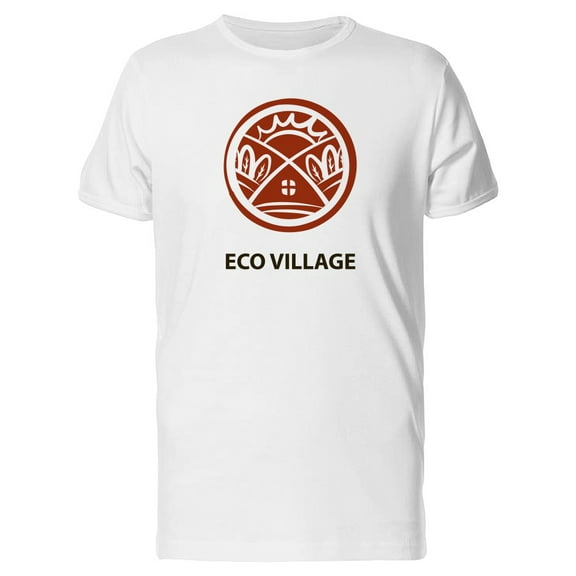Eco Village Logo T-Shirt Men -Image by Shutterstock, Male Large