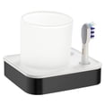 thumbnail image 1 of Eco Wall Toothbrush Holder - Black, 1 of 1