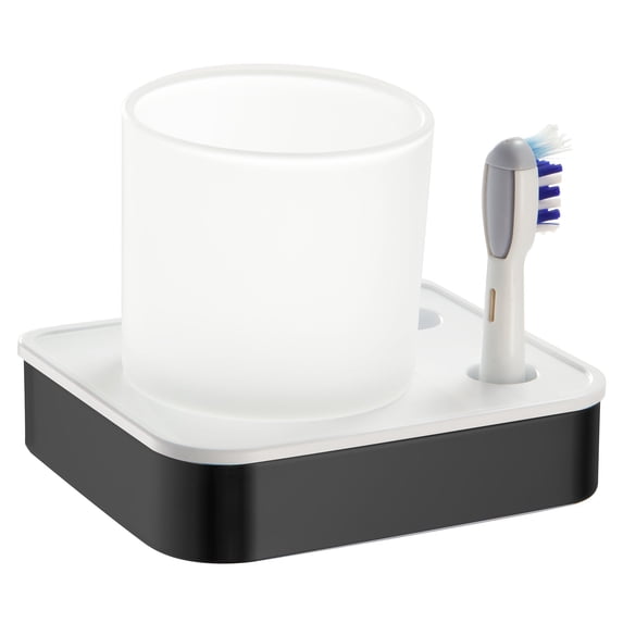 Eco Wall Toothbrush Holder - Black