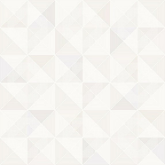 Eco Wallpaper Dabria Cream Geometric Wallpaper
